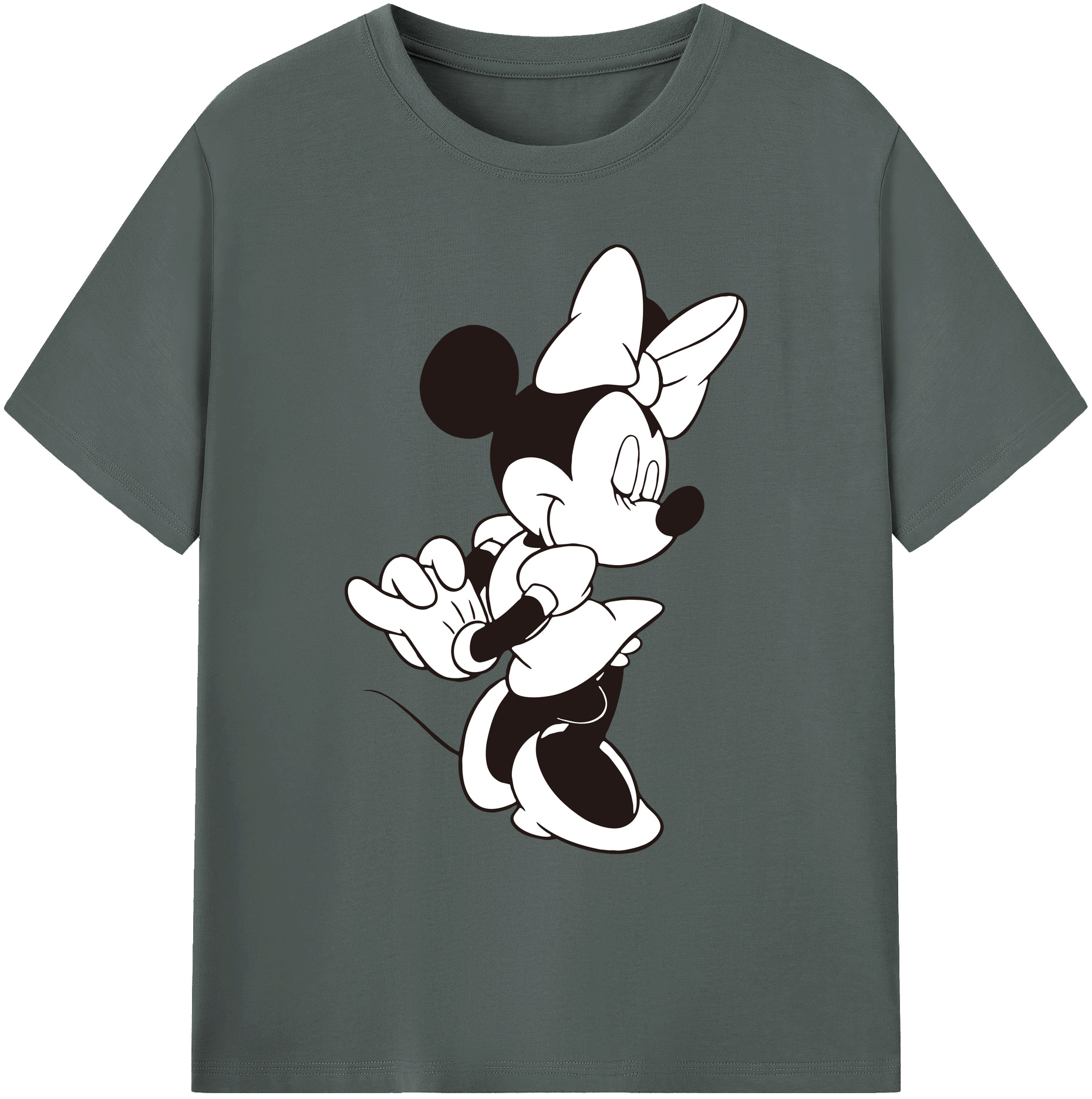 ミッキーマウス Mickey Mouse 綿100％ メンズ半袖Tシャツ｜肌触りやわらか＆通気性
